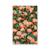 Orange Floral Classic Layflat Journal Notebook