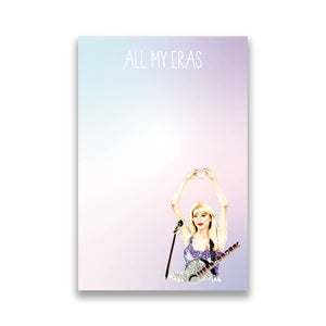 Taylor All My Eras Notepad