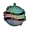 All Panic, No Disco Holographic Sticker