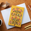 Golden Floral Classic Layflat Journal Notebook