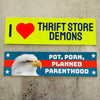 Pot Porn Planned Parenthood eagle funny Bumper Sticker