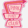 Pink Pony Club Sign Sticker (Chappell Roan)