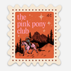 The Pink Pony Club Stamp Sticker