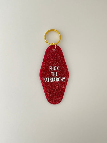 Fuck the Patriarchy Keychain