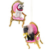 Regal Pug 2 asst Ornament