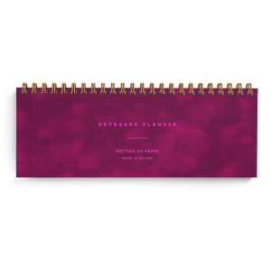 Keyboard Planner Fuchsia Velvet