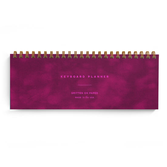 Keyboard Planner Fuchsia Velvet