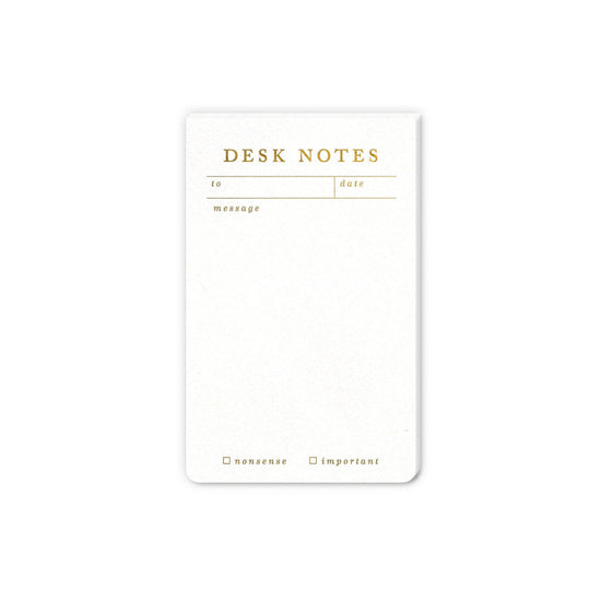 Desk Notes Notepad