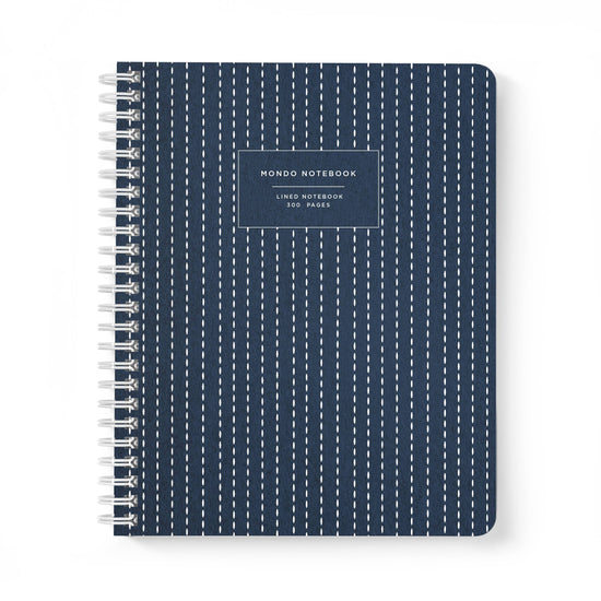 Blue Stitch Mondo Notebook