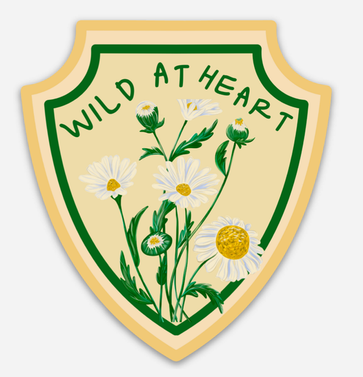 Wild at Heart Sticker