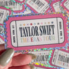 Eras Tour Taylor Swift Glitter Sticker