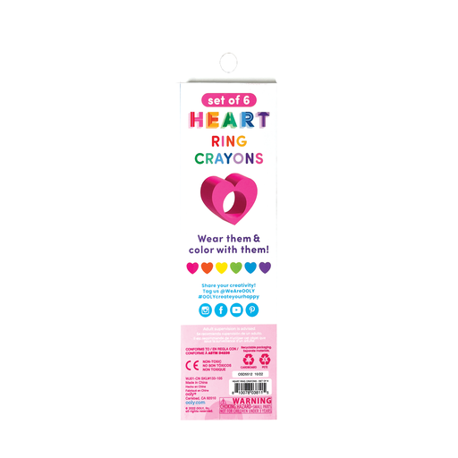 Heart Ring Crayons