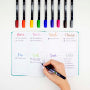 Fudenosuke Colors Brush Pen Set, 10-Pack