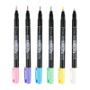 Tombow Fudenosuke Brush Pen Sets of 6 - Pastel