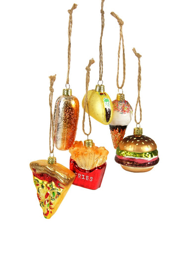 Tiny Junk Food Ornament- 6 Assorted