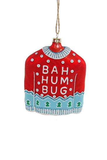 Red Humbug Sweater Ornament