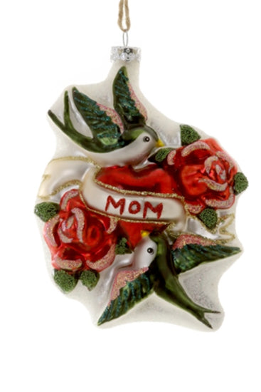 Mom Tattoo Ornament