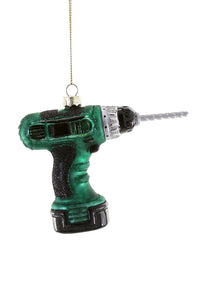 Green Cordless Drill Ornament