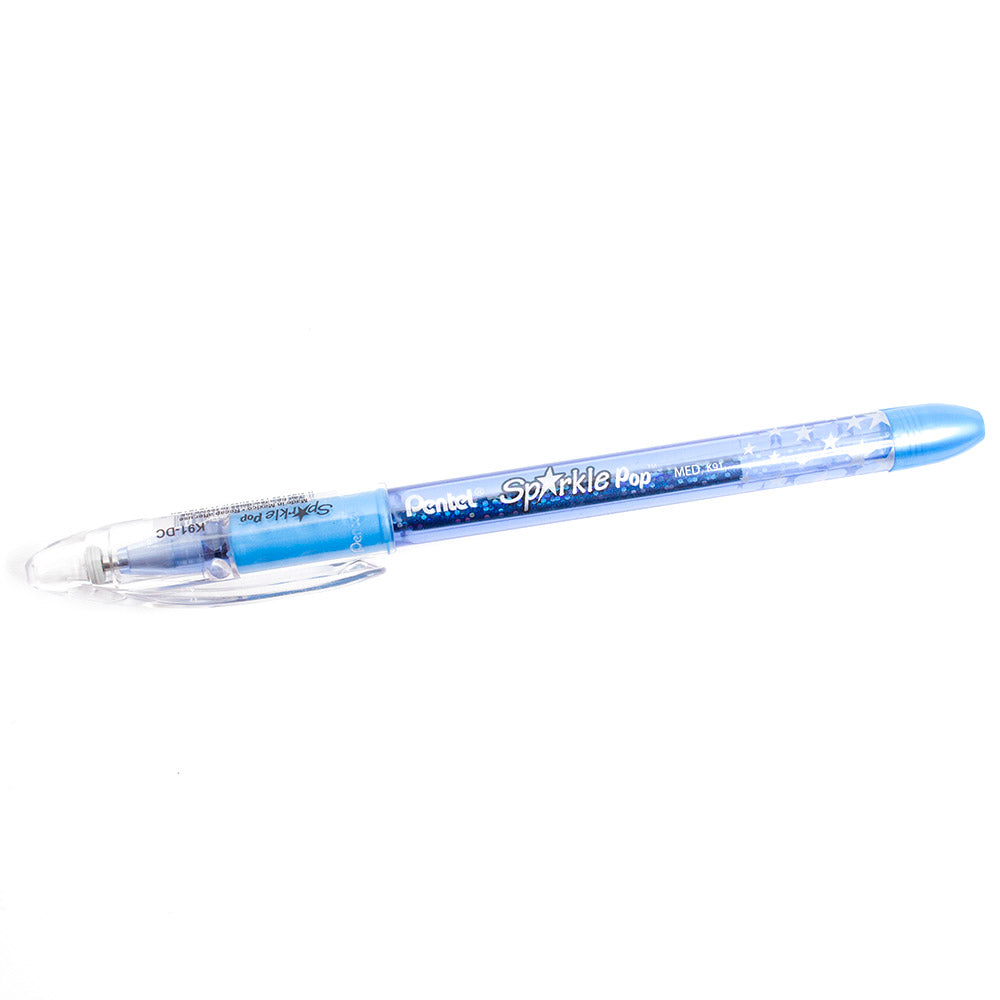 Pentel Sparkle Pop Metallic Gel Pen Set, 4-Colors, Blue/Green, Pink/Light  Pink, Violet/Blue & Gold/Light Gold