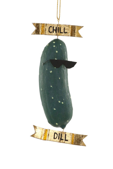 Chill Dill Pickle Ornament