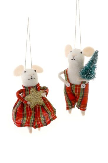 Forest Mice Friends Ornament