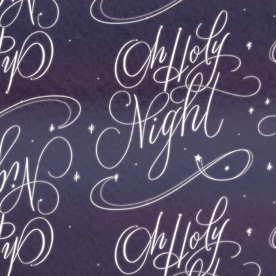 Oh Holy Night Wrapping Paper