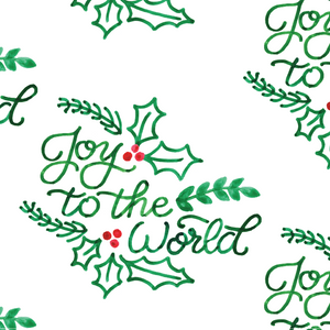 Joy to the World Wrapping Paper