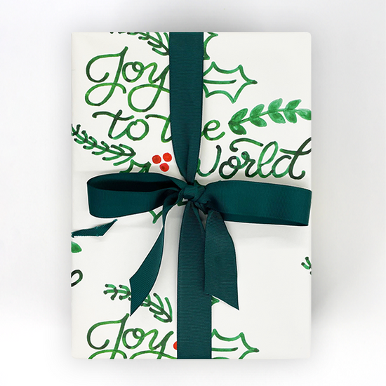 Joy to the World Wrapping Paper