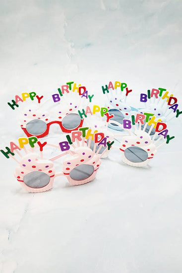 Kids Happy Birthday Party Sunglasses