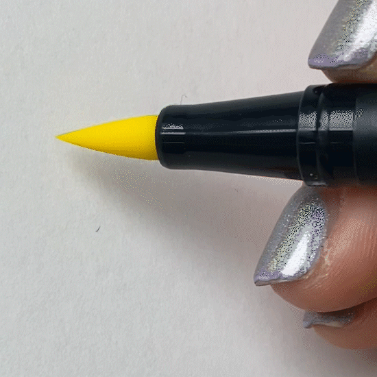 Tombow - Dual Brush-Pen - Chrome Yellow #985