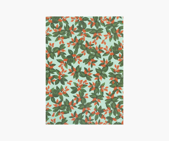 Winterberries Wrapping Sheet